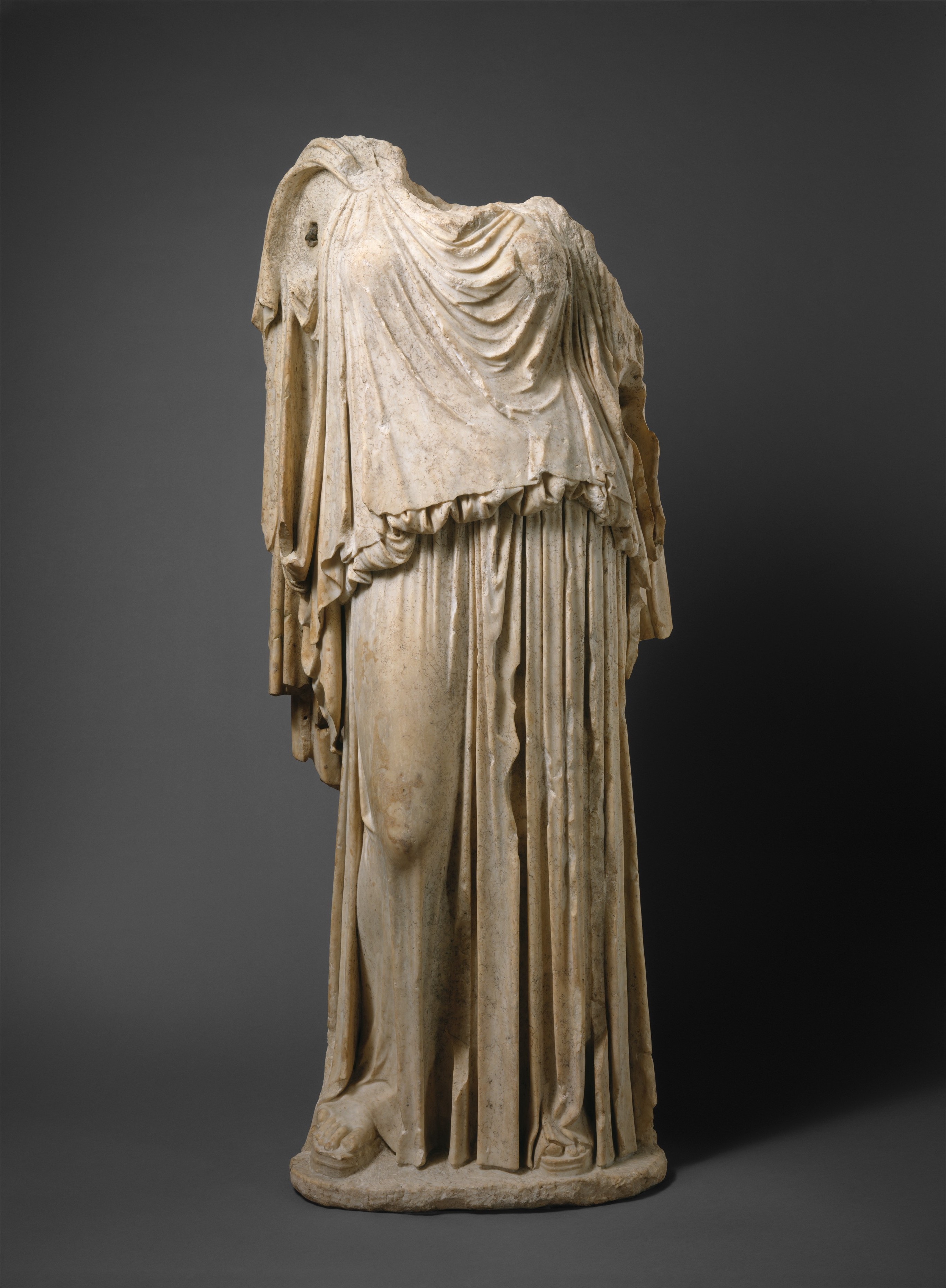 Marble statue of Eirene, ca. 14–68 CE. The Metropolitan Museum of Art, New York.